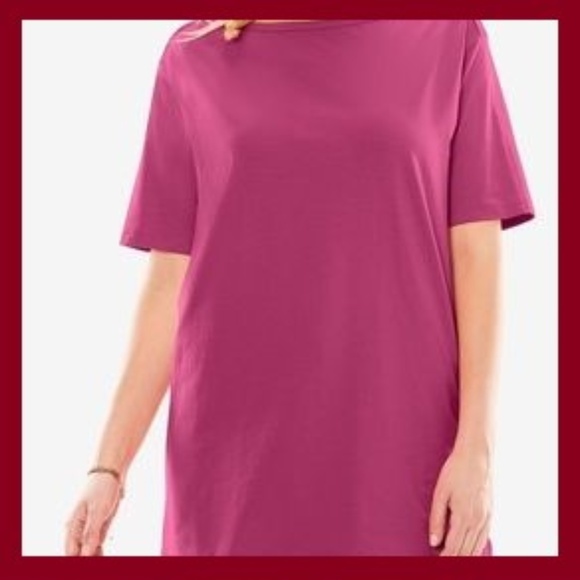 Tops - Perfect Boat Neck Tunic (5x,4x)